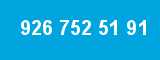 926 752 51 91